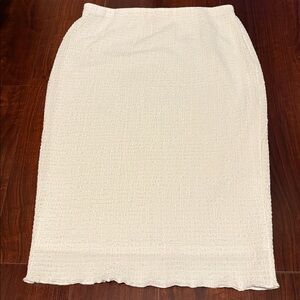 Vince Camuto Stretchy White Skirt SzS